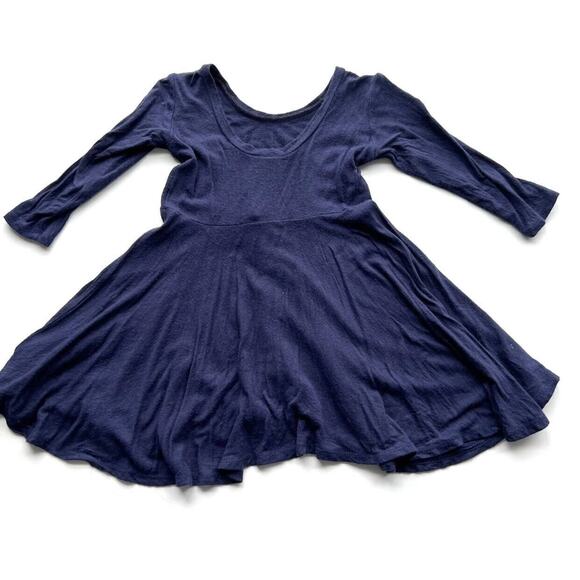 Wild Rich Kids Navy Blue Twirl Dress - Picture 7 of 7